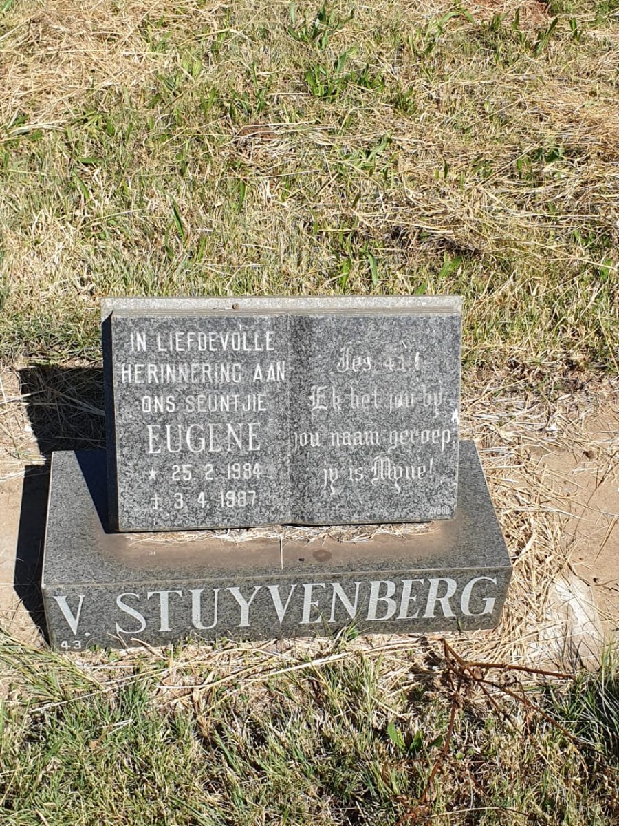STUYVENBERG Eugene, van 1984-1987