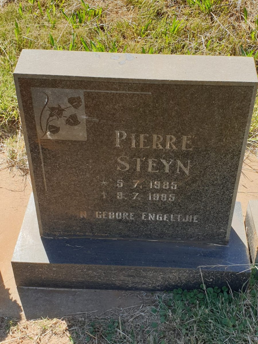 STEYN Pierre 1985-1985