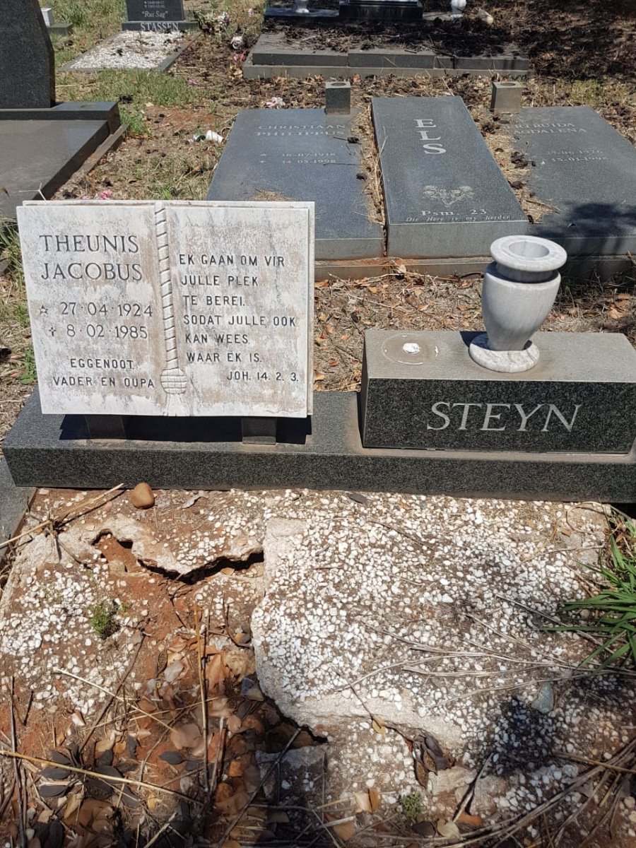 STEYN Theunis Jacobus 1924-1985