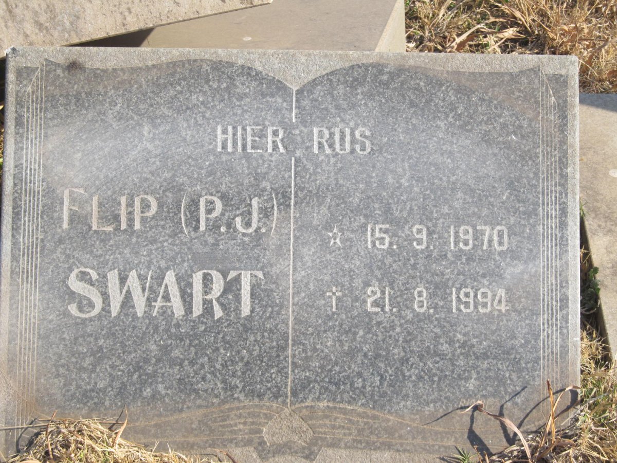 SWART P.J. 1970-1994