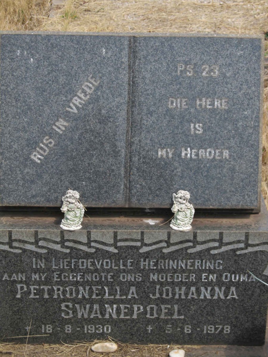 SWANEPOEL Petronella Johanna 1930-1978