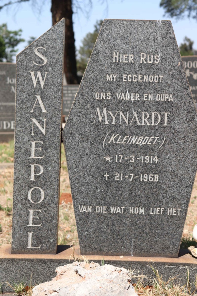SWANEPOEL Mynardt 1914-1968