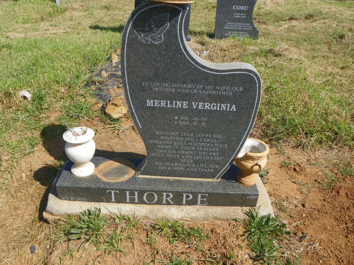 THORPE Merline Verginia 1938-2009