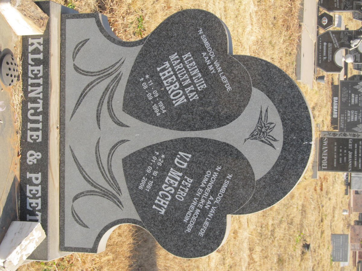 THERON Marilyn Kay 1954-1994 :: V.D. MESCHT 1961-2006