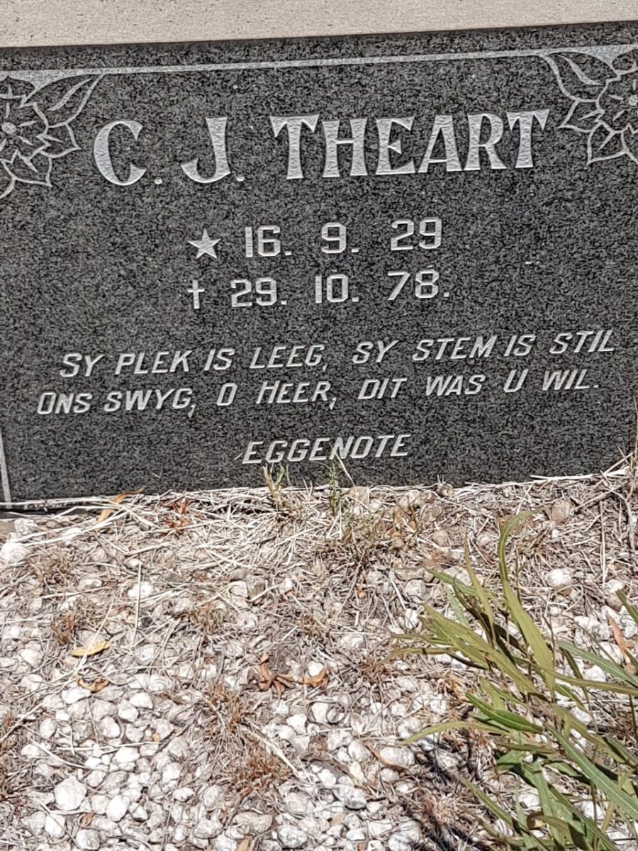 THEART C.J. 1929-1978