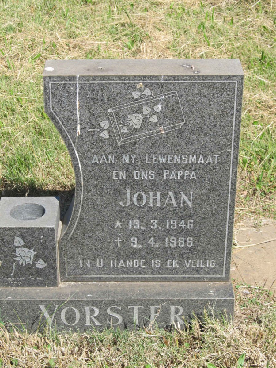 VORSTER Johan 1946-1986