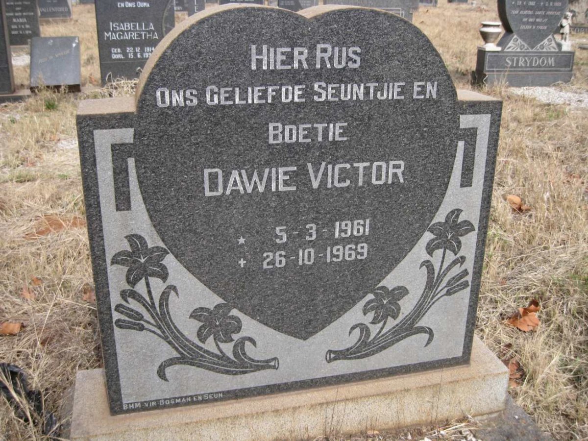 VICTOR Dawie 1961-1969