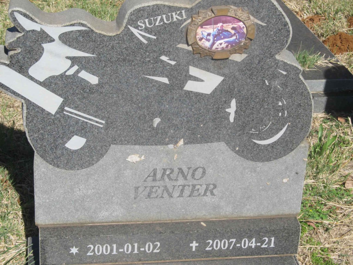 VENTER Arno 2001-2007