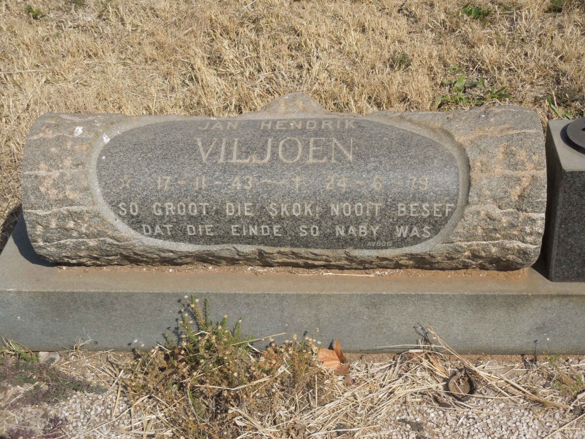 VILJOEN Jan Hendrik 1943-1979