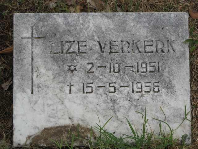 VERKERK Lize 1951-1956
