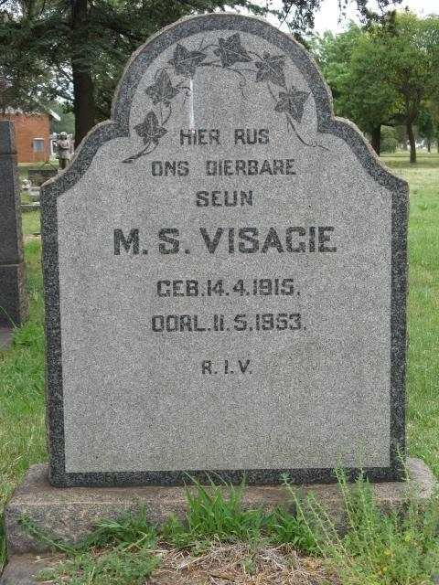 VISAGIE M.S. 1915-1953