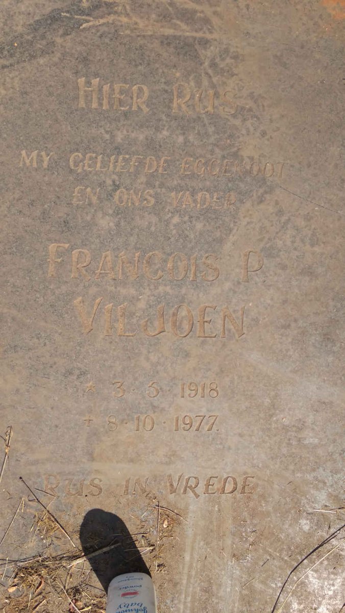 VILJOEN Francois P. 1918-1977