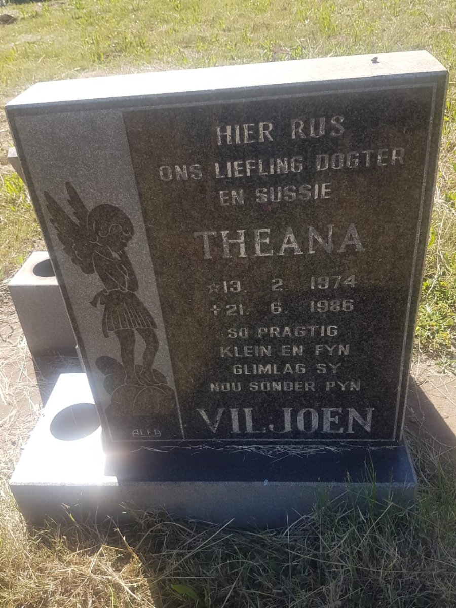 VILJOEN Theana 1974-1986