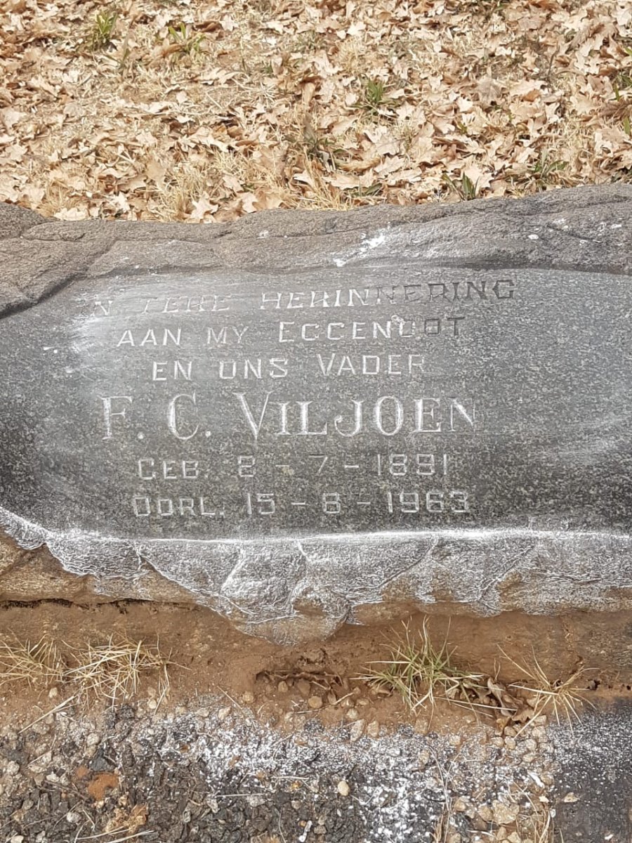 VILJOEN F.C. 1891-1963