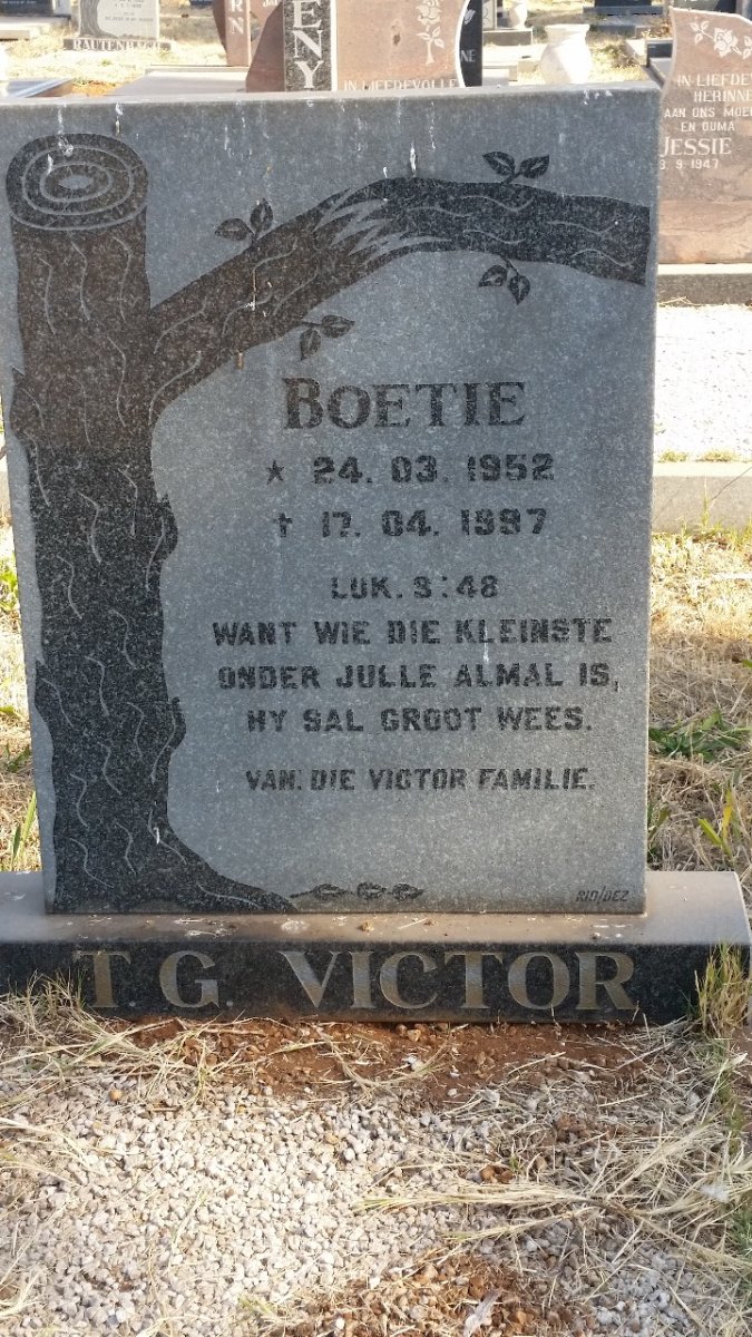 VICTOR T.G. 1952-1997