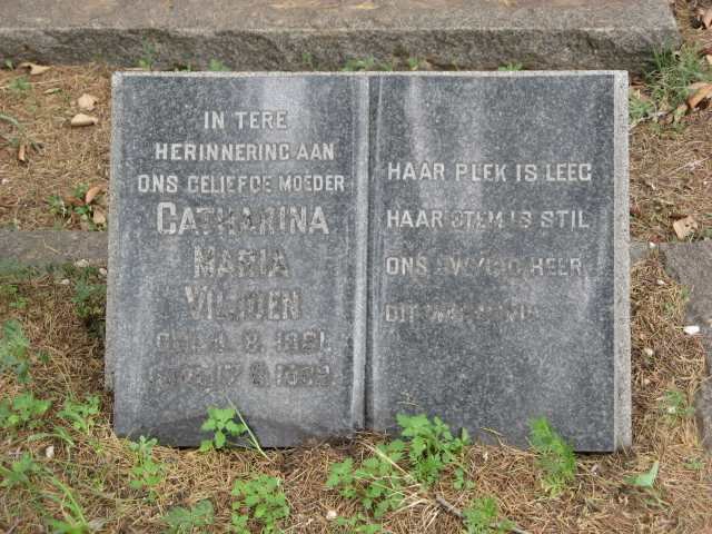 VILJOEN Catharina Maria 1891-1962