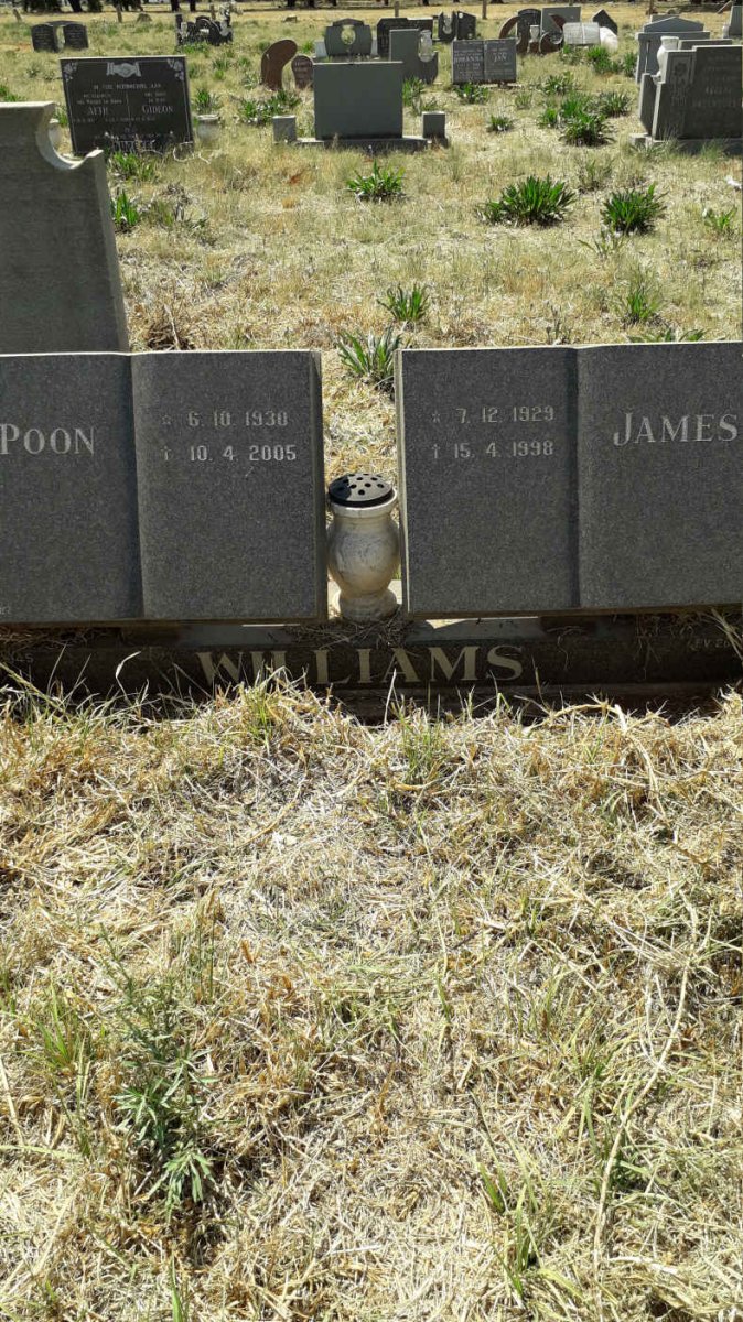WILLIAMS James 1929-1998 :: WILLIAMS Poon 1930-2005