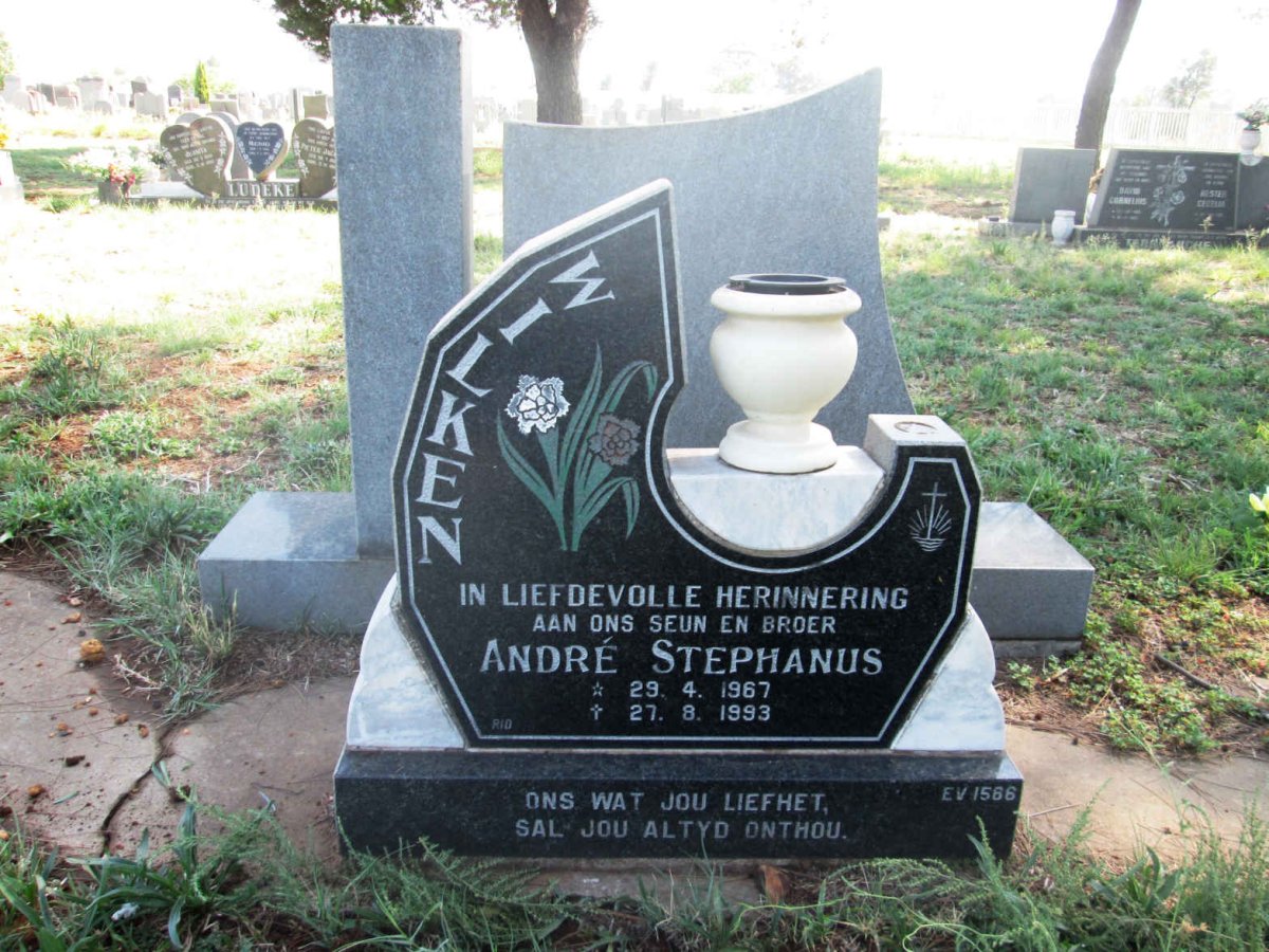 WILKEN André Stephanus 1967-1993