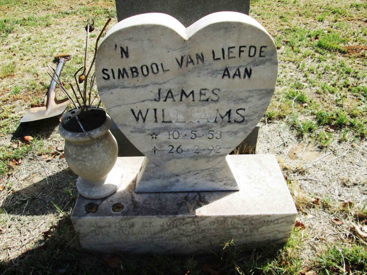 WILLIAMS James 1953-1992