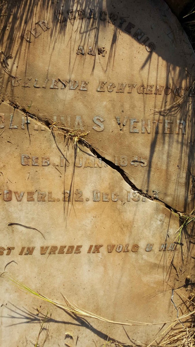 VENTER Dolphina S. 1845-191?
