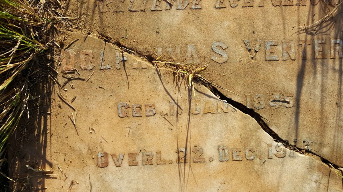VENTER Dolphina S. 1845-191?