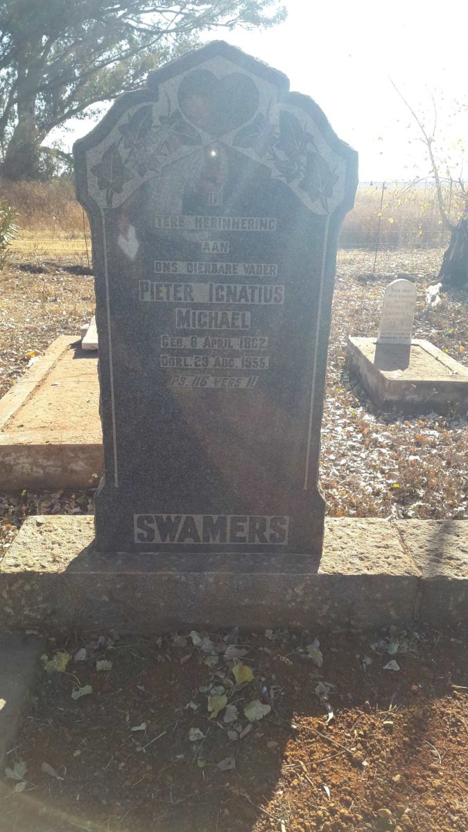 SWAMERS Pieter Ignatius Michael 1862-1955