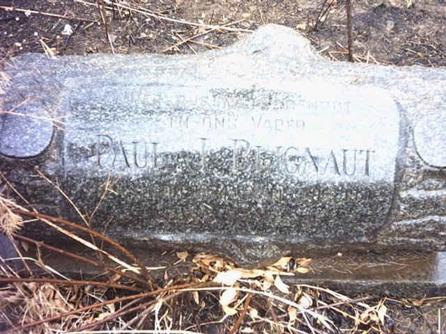 BLIGNAUT Paul J. 1884-1921