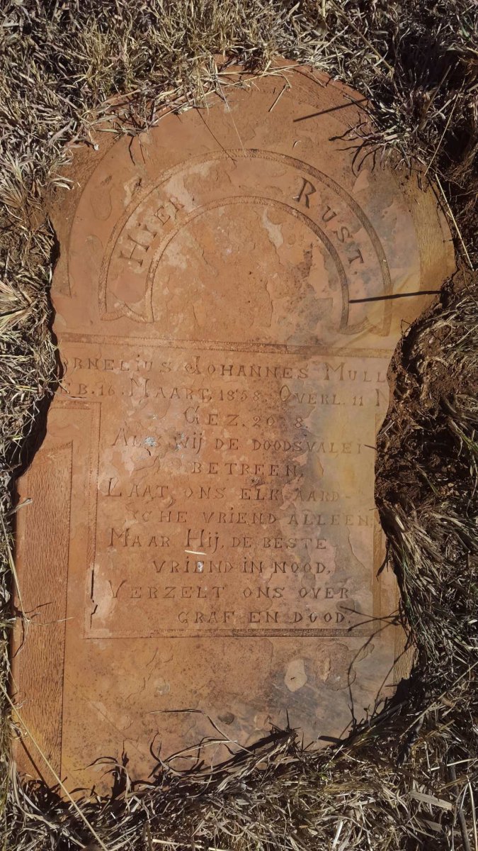 MULLER Cornelius Johannes 1858-