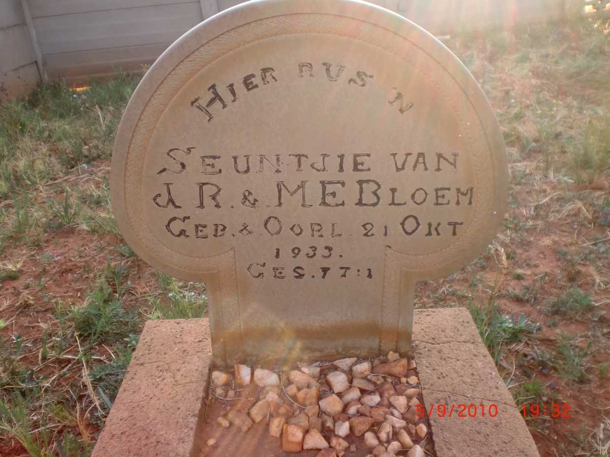 BLOEM ? 1933-1933