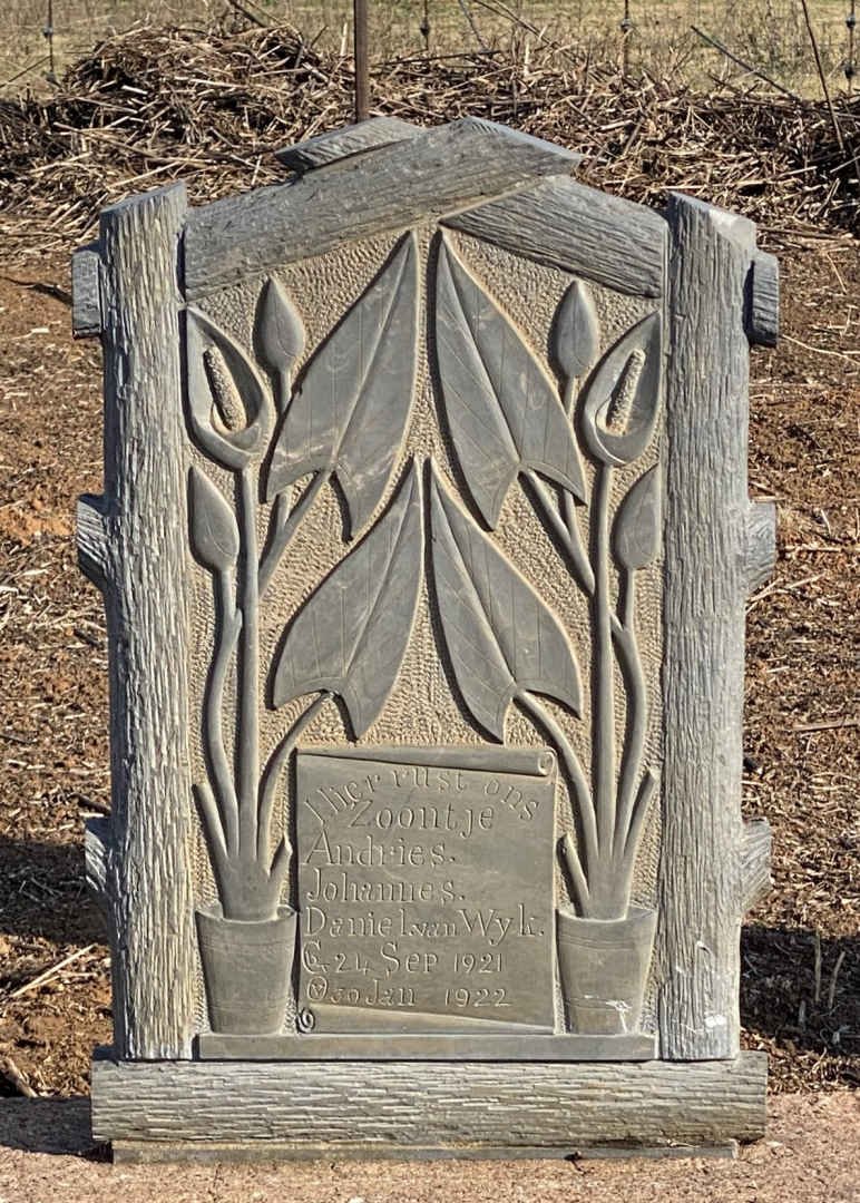 WYK Andries Johannes Daniel, van 1921-1922