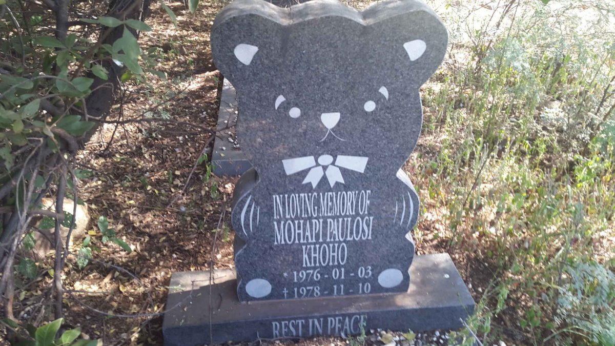 KHOHO Monapi Paulosi 1976-1978