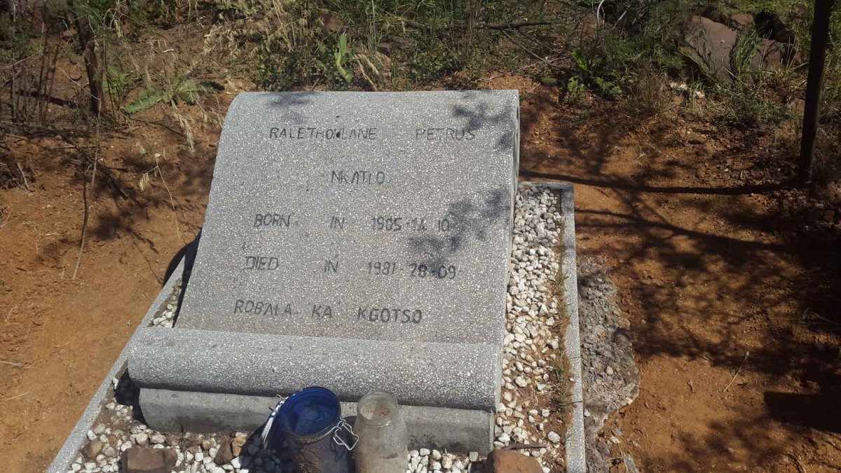 NKATLO Ralethomlane Petrus 1905-1981