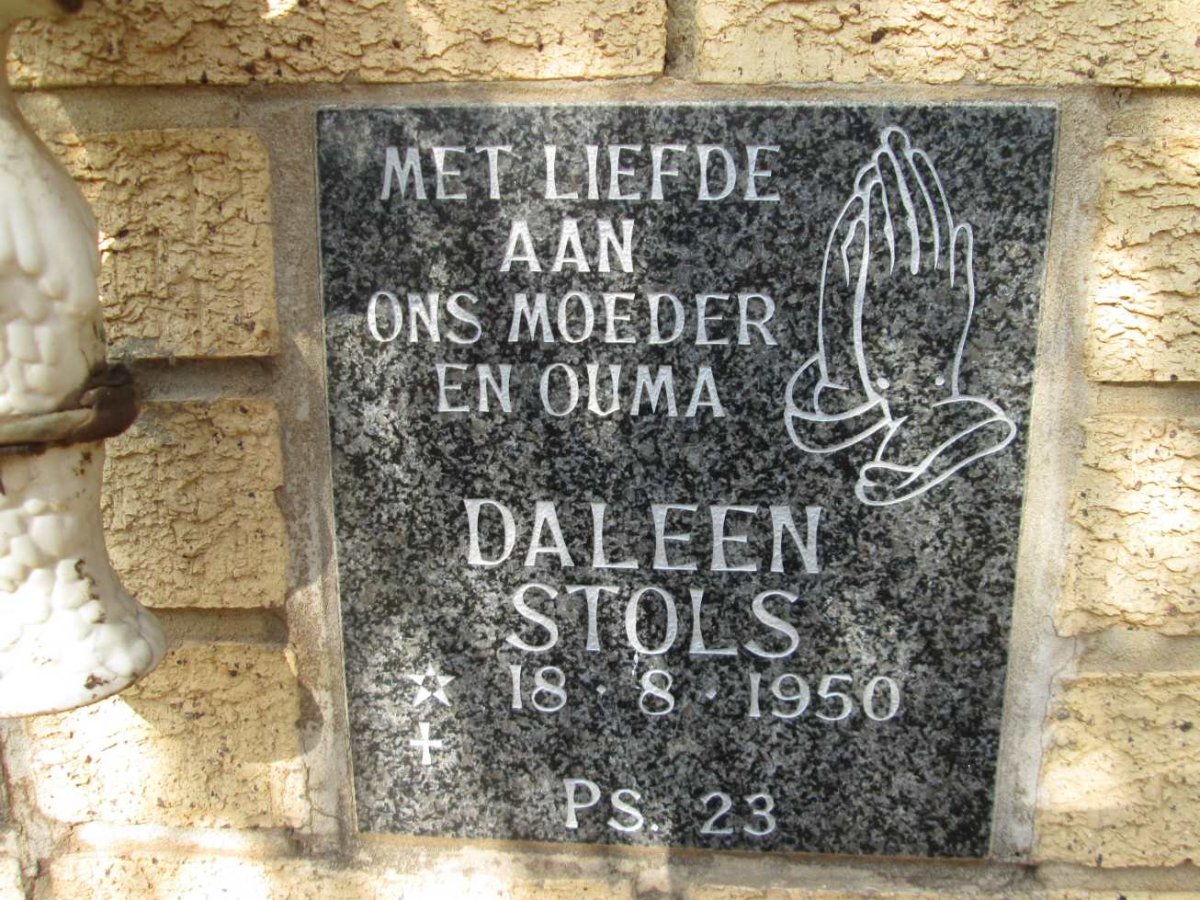 STOLS Daleen 1950-