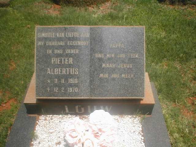 LOUW Pieter Albertus 1918-1970