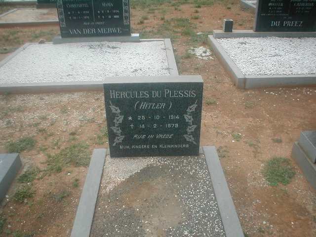 PLESSIS Hercules, du 1914-1979