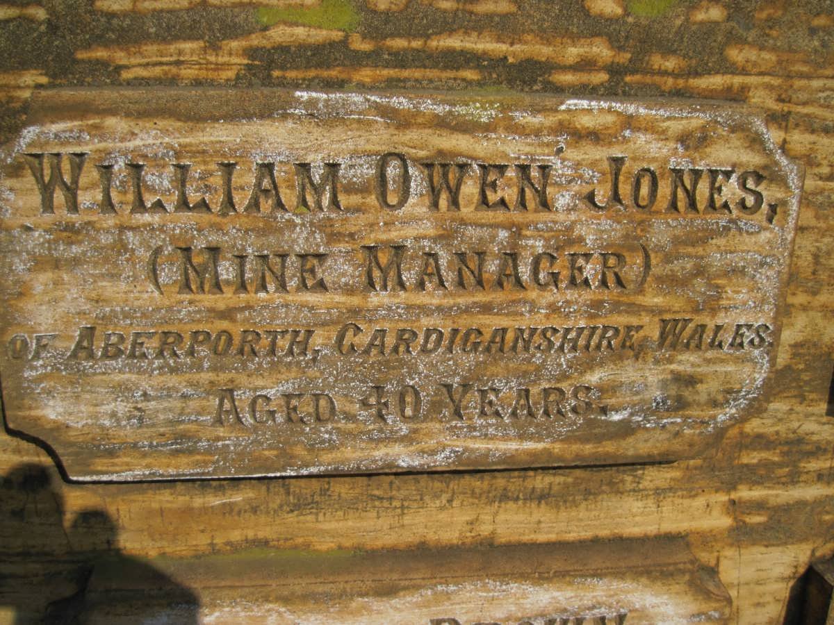 JONES William Owen -1905
