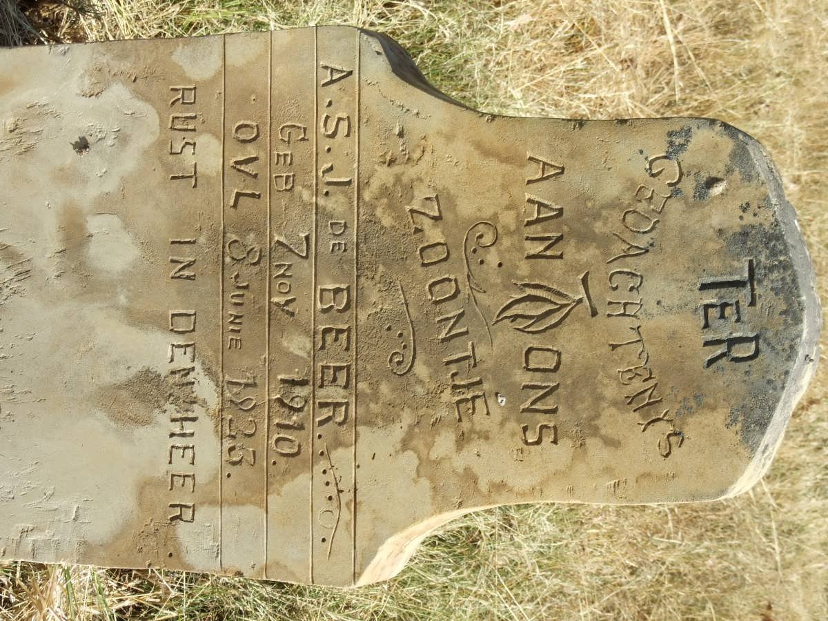 BEER A.S.J., de 1910-1923