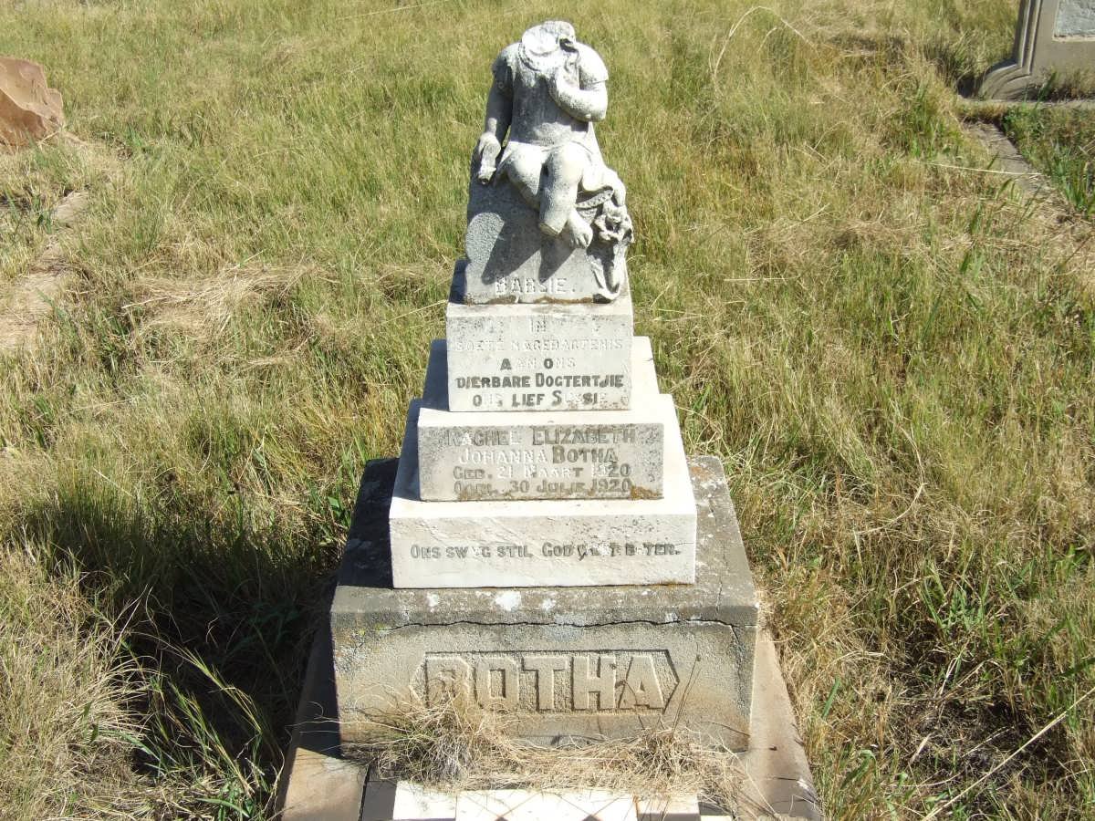 BOTHA Rachel Elizabeth Johanna 1920-1920