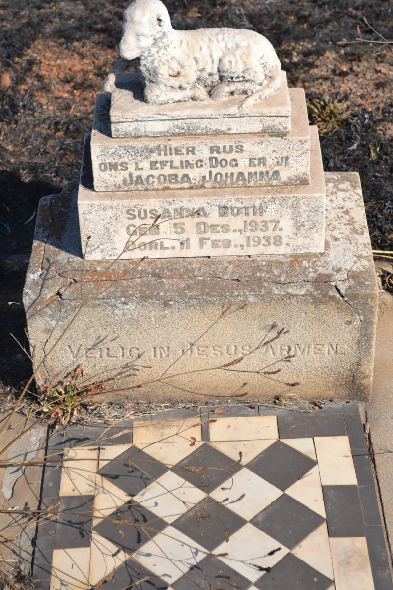 BOTHA Jacoba Johanna Susanna 1937-1938