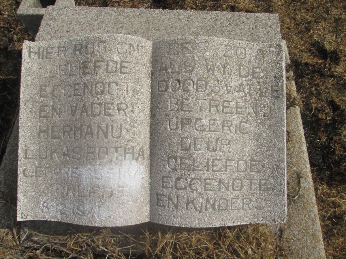 BOTHA Hermanus Lukas 187?-1941