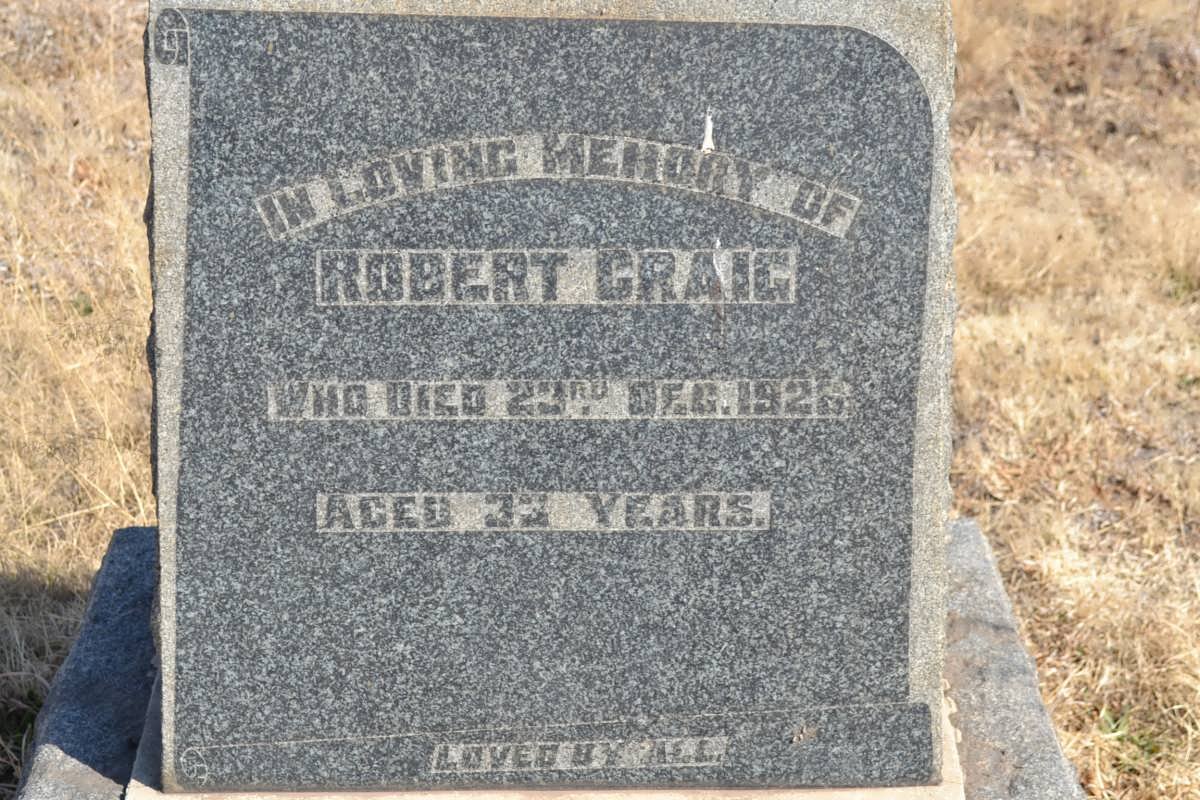 CRAIG Robert -1926
