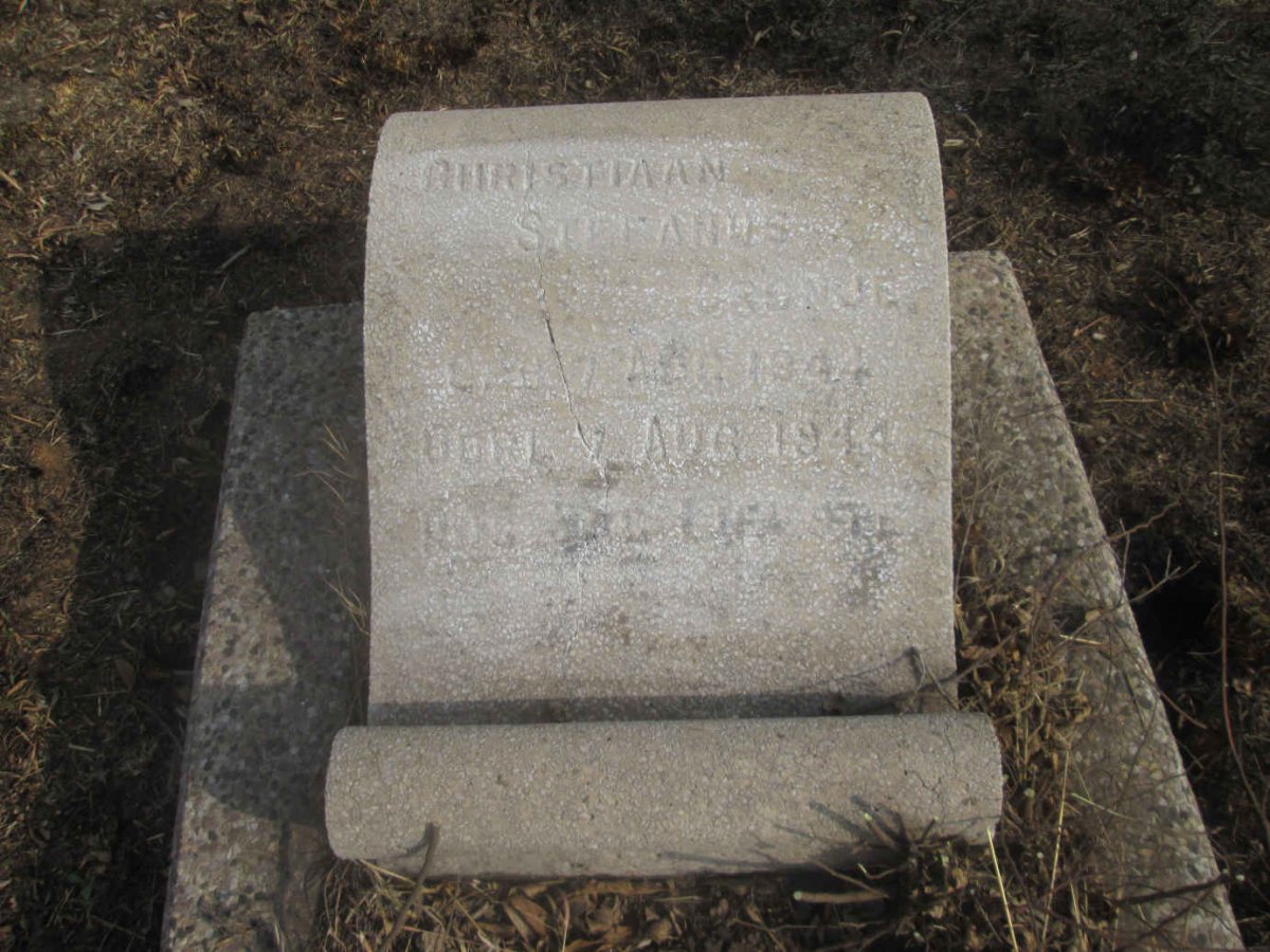 CRONJE Christiaan Stefanus 1944-1944
