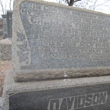 DAVIDSON Charles Turnbull 1883-1945