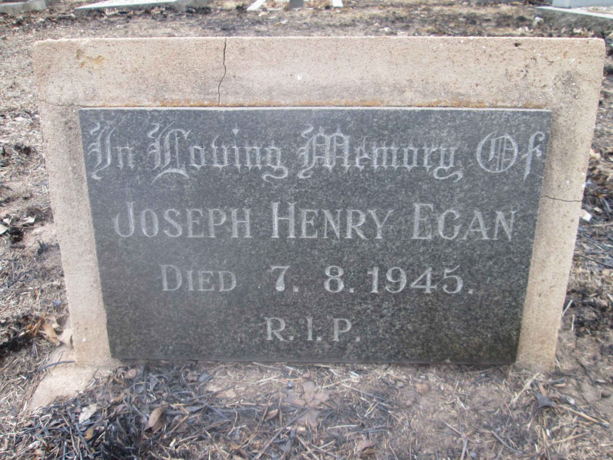 EGAN Joseph Henry -1945