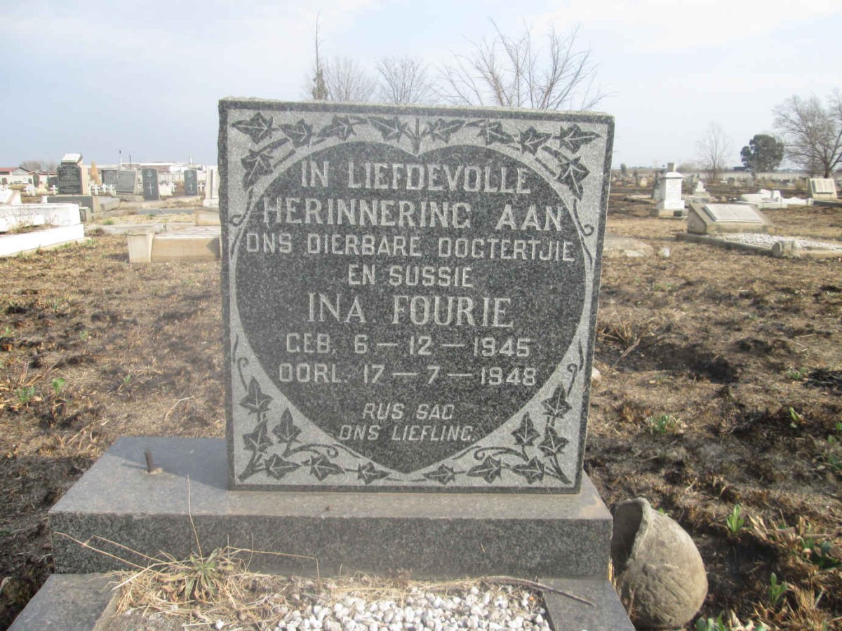 FOURIE Ina 1945-1948