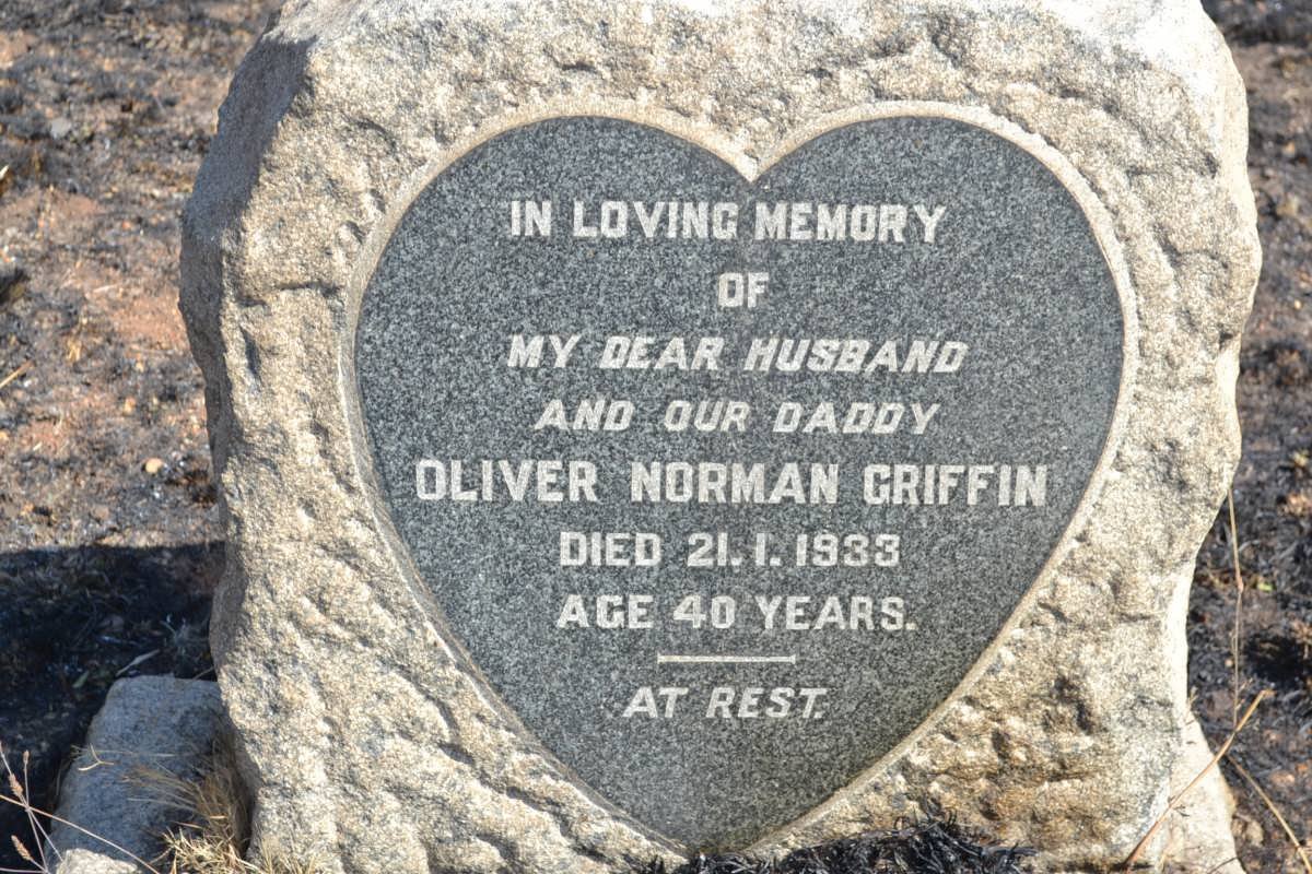 GRIFFIN Oliver Norman -1933