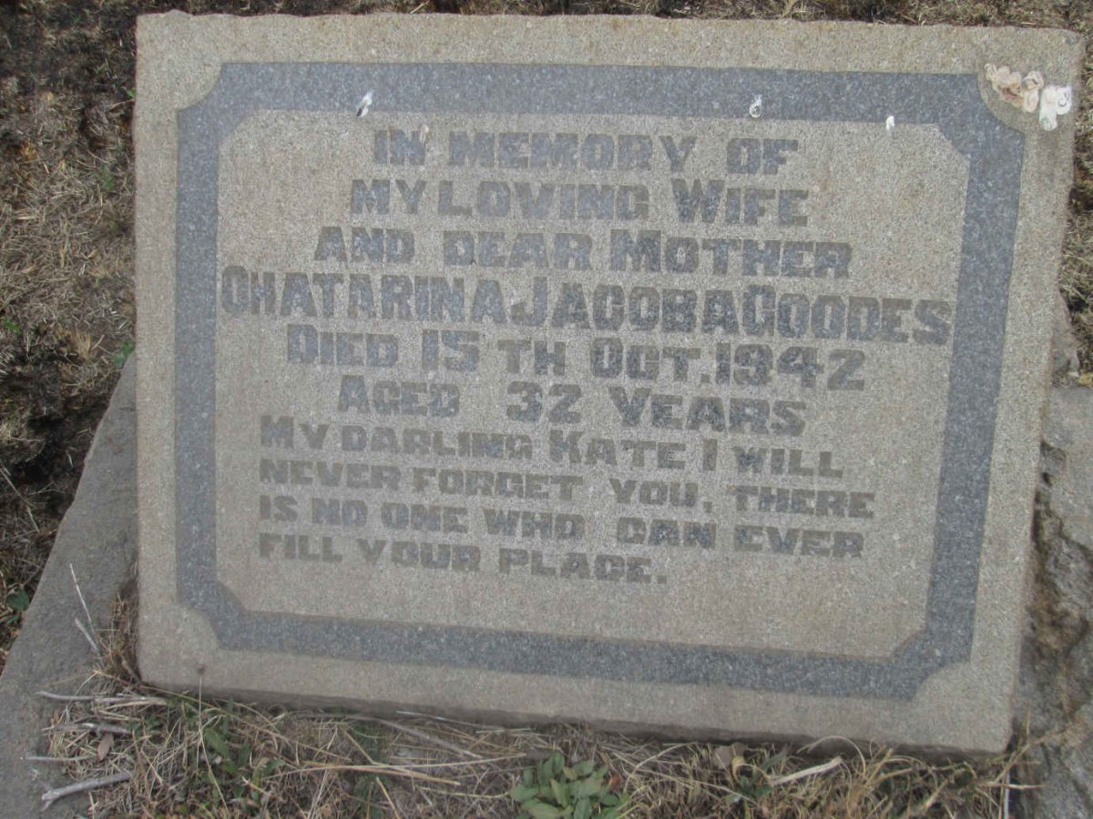 GOODES Chatarina Jacoba -1942
