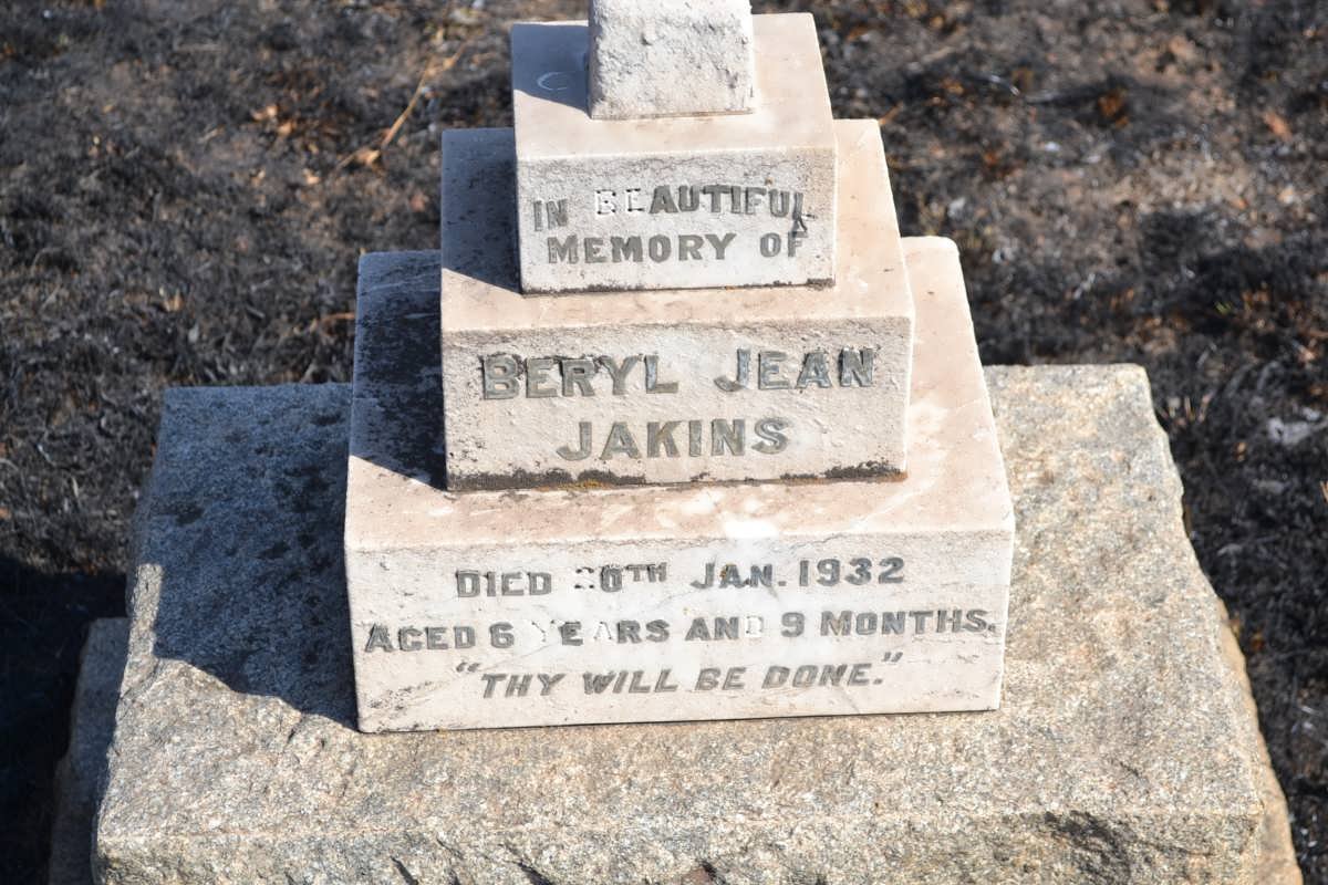 JAKINS Beryl Jean -1932