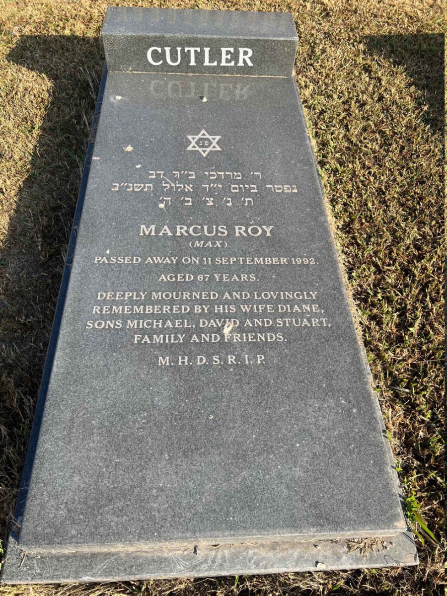 CUTLER Marcus Roy -1992