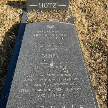 HOTZ Gerry -1979